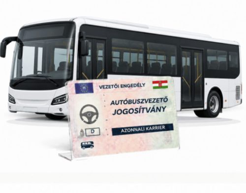 D kategóriás járművezető képzés(Meglévő C-vel)