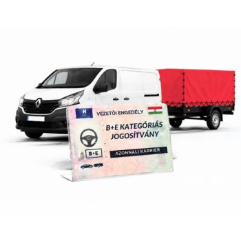 B+E kategóriás járművezető képzés Szombathelyen